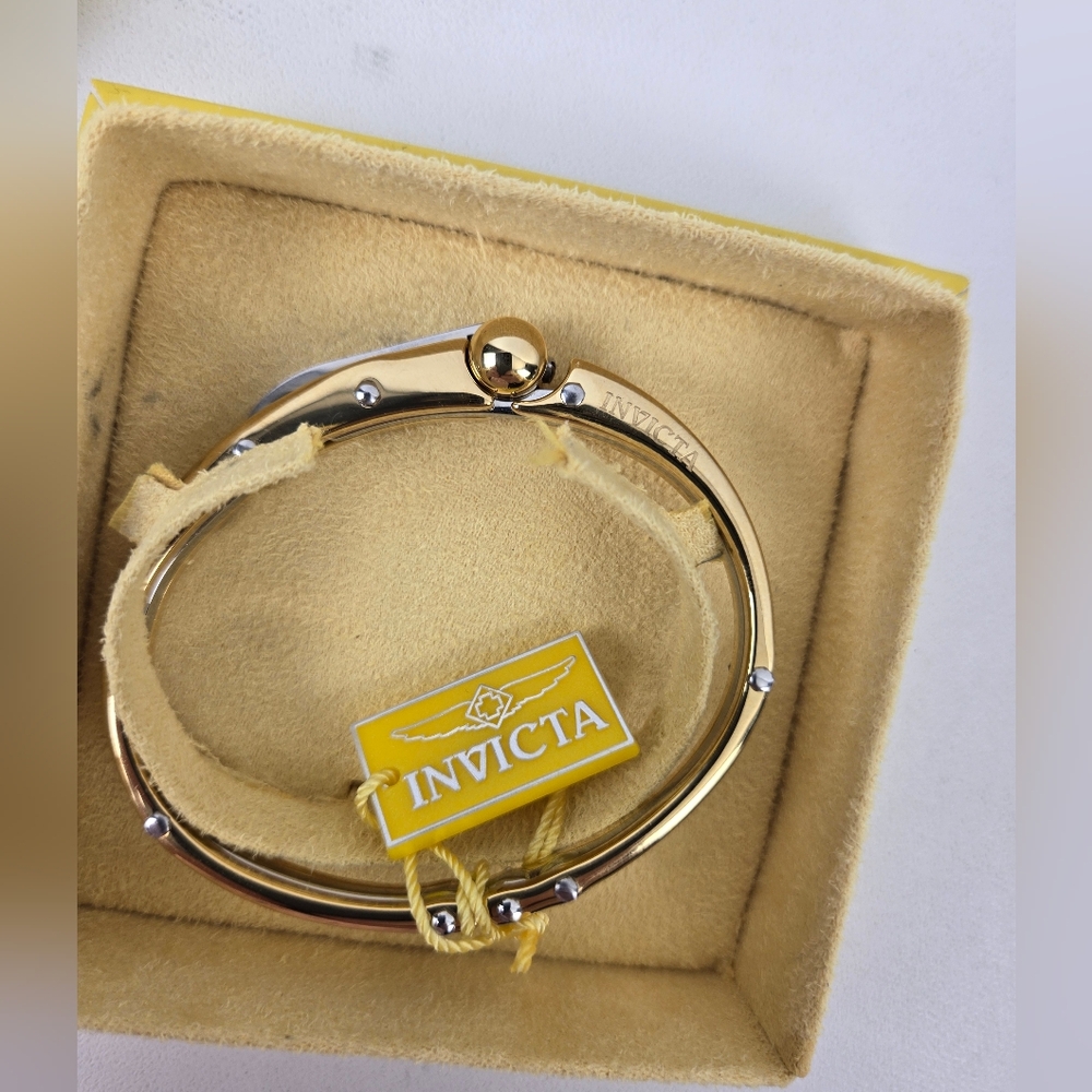Invicta Gold and Silver Bracelet